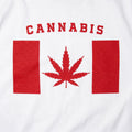 Cannabis Canada Flag Graphic