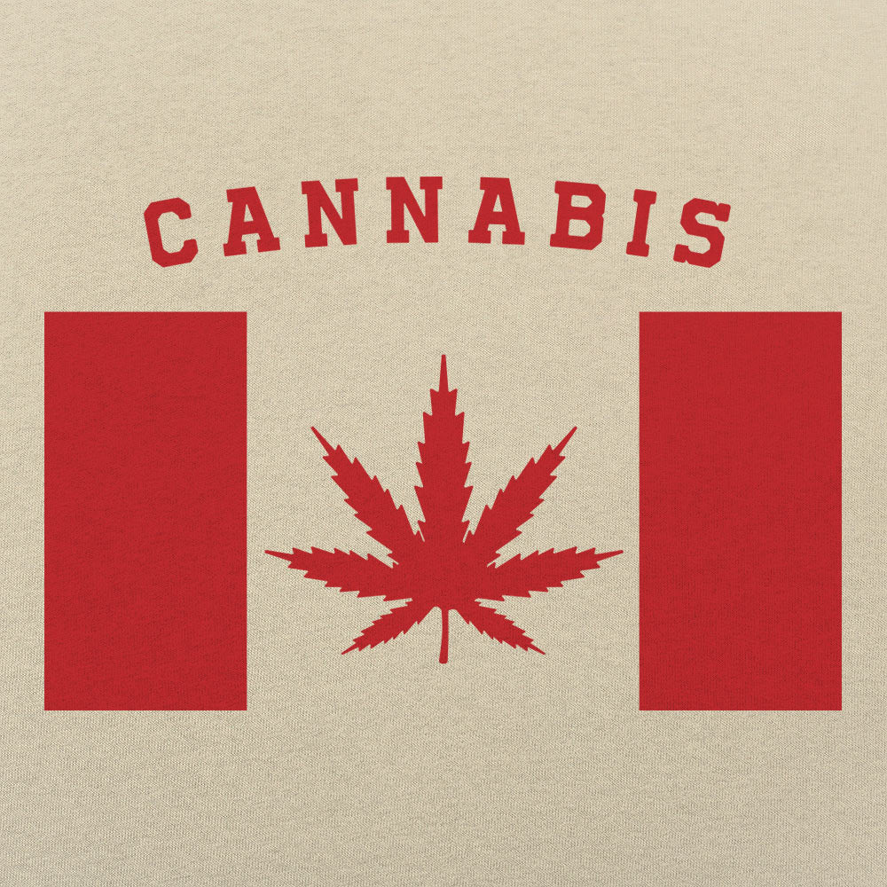 Cannabis Canada Flag Graphic