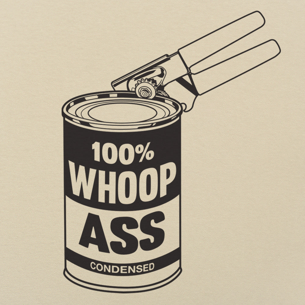 Can Of Whoop Ass Funny Graphic