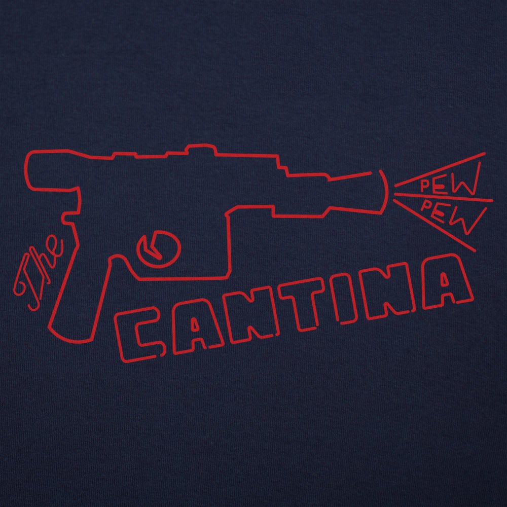 The Cantina Neon Blaster Sign