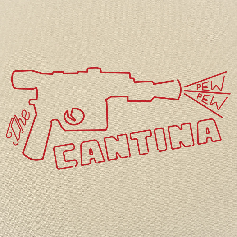 The Cantina Neon Blaster Sign
