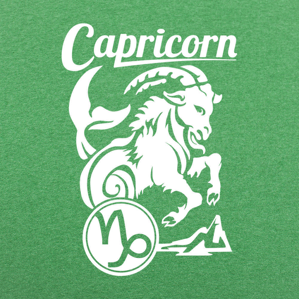 Capricorn Zodiac Sea Goat with Astrology Symbol