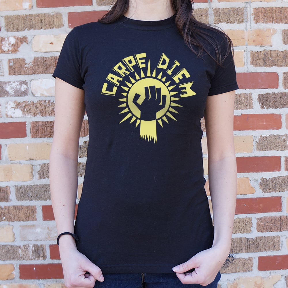 Carpe Diem Rising Sun Fist Seize the Day