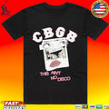 Cbgb This Ain’t No Disco Eyes Lips Polaroid T-shirt