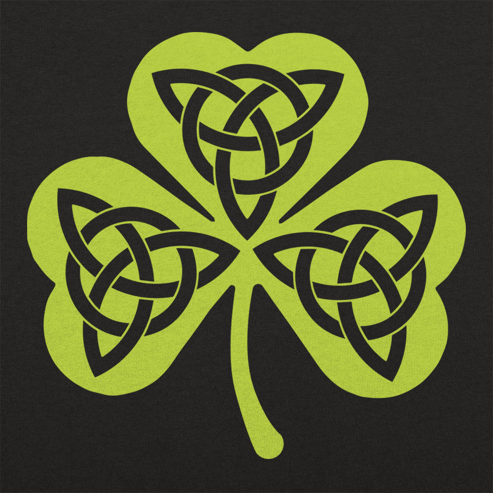 Celtic Shamrock with Trinity Knots Graphic