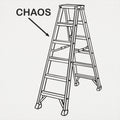 Chaos Ladder Fantasy Quote Illustration