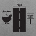 Chicken Crossing The Road Diagram