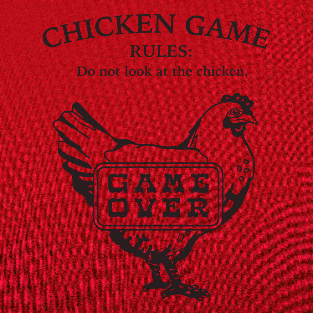 Chicken Game Rules Do Not Look at the Chicken Game Over