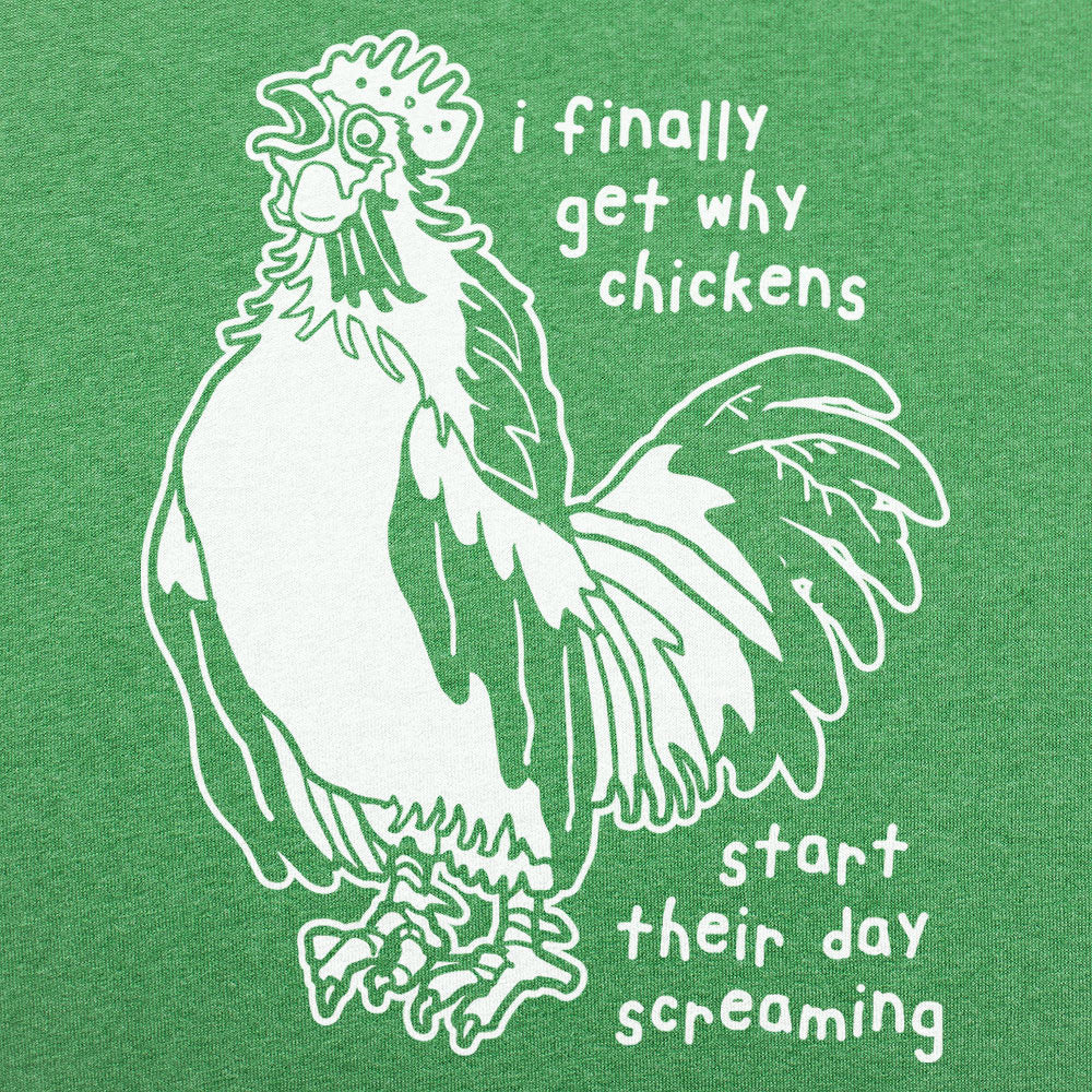 I Finally Get Why Chickens Start Their Day Screaming