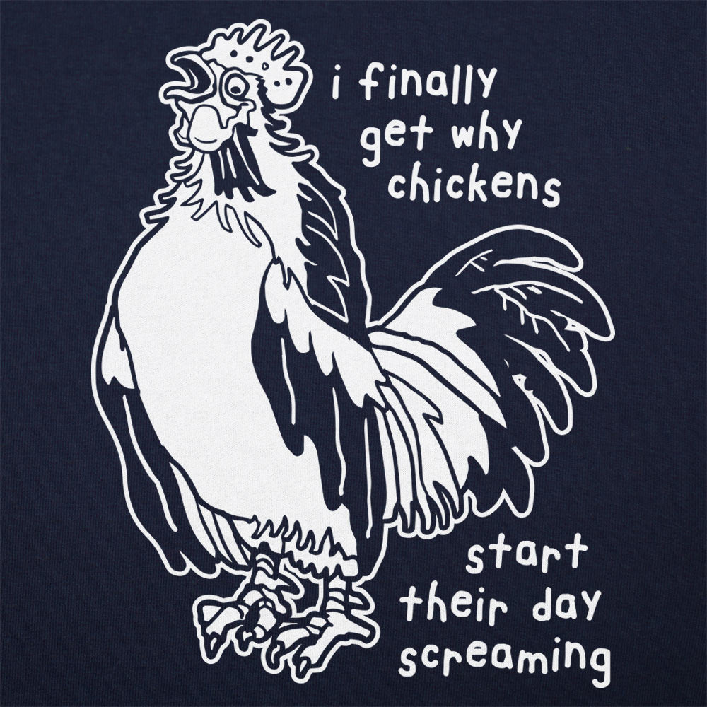 I Finally Get Why Chickens Start Their Day Screaming