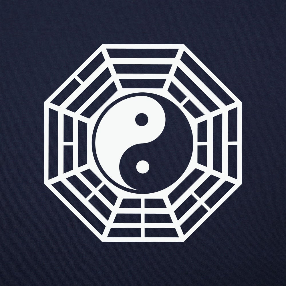 Yi Jing Yin And Yang Bagua Trigram Symbol
