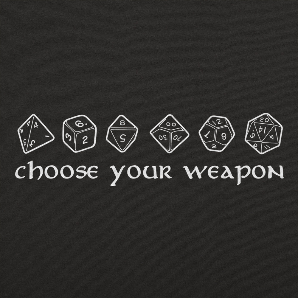 Choose Your Weapon Polyhedral Dice Set
