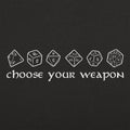 Choose Your Weapon Polyhedral Dice Set
