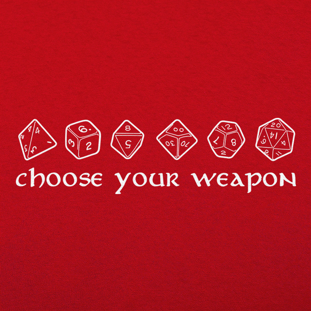 Choose Your Weapon Polyhedral Dice Set