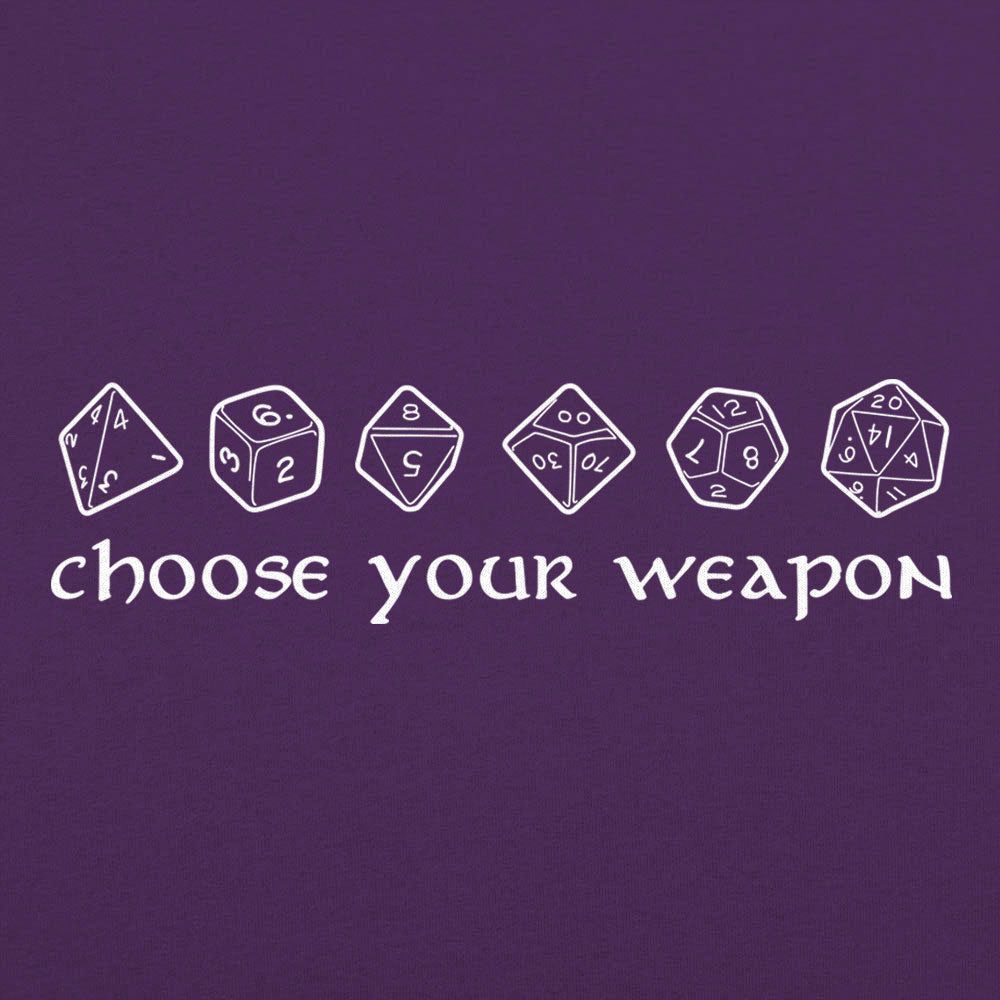 Choose Your Weapon Polyhedral Dice Set