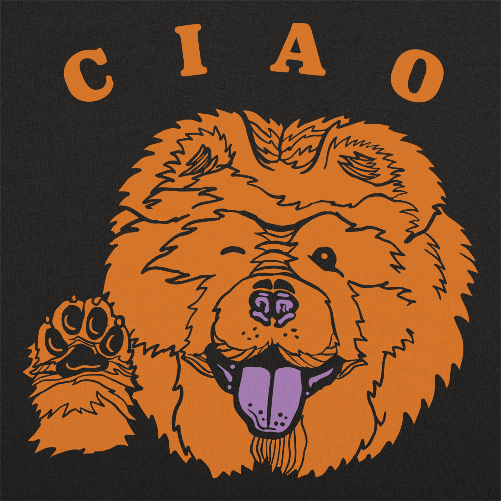 Ciao Chow Chow Dog Waving