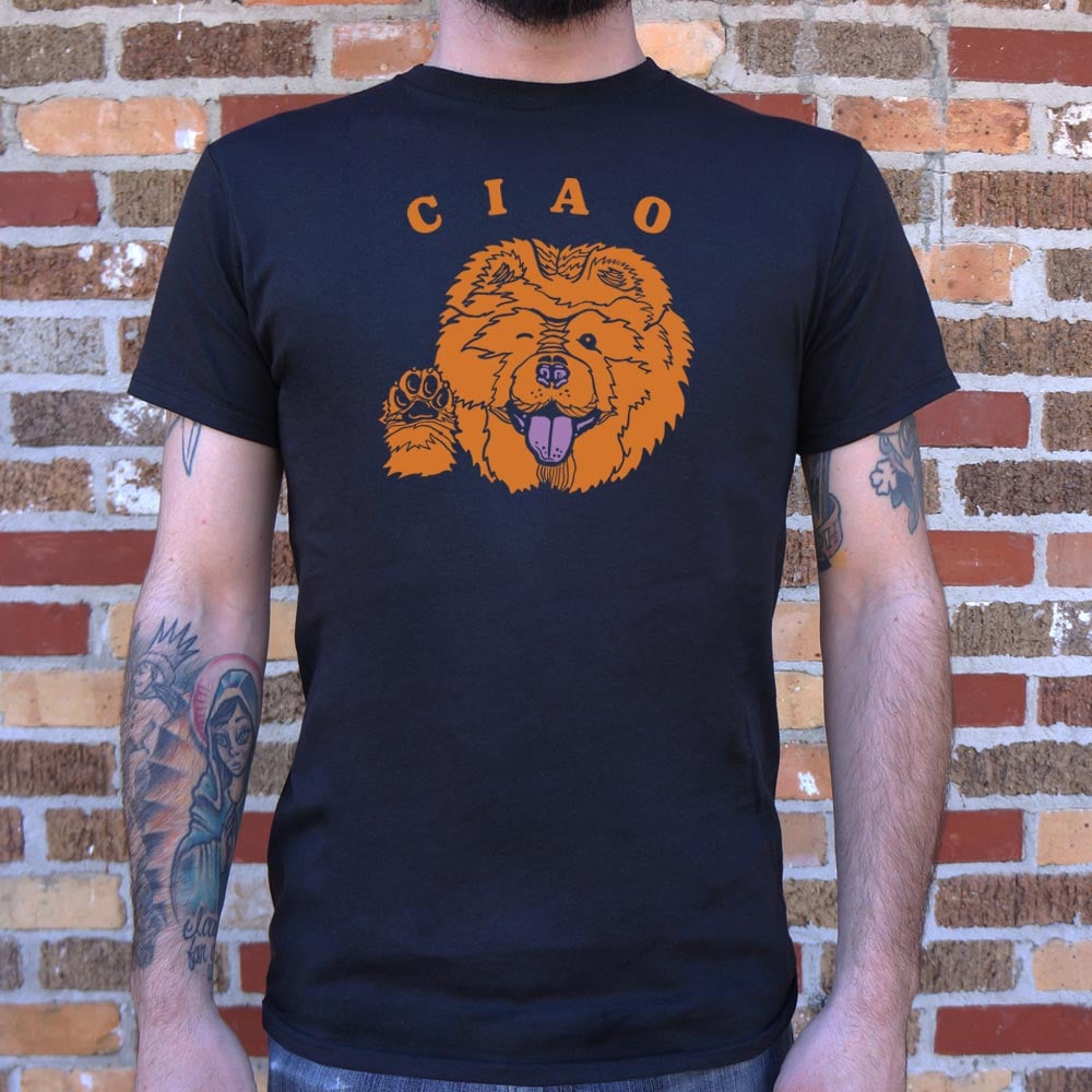 Ciao Chow Chow Dog Waving