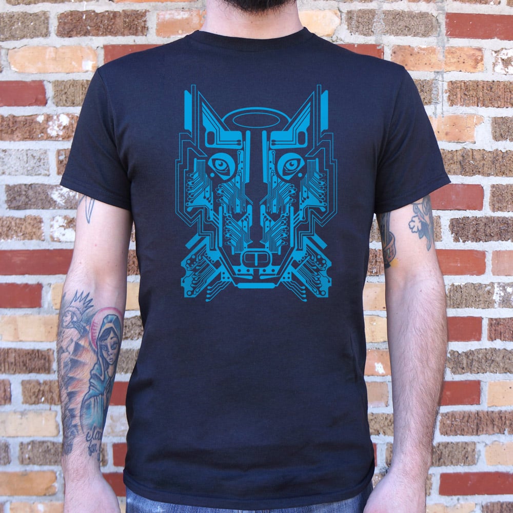 Circuit Wolf Circuit Board Graphic