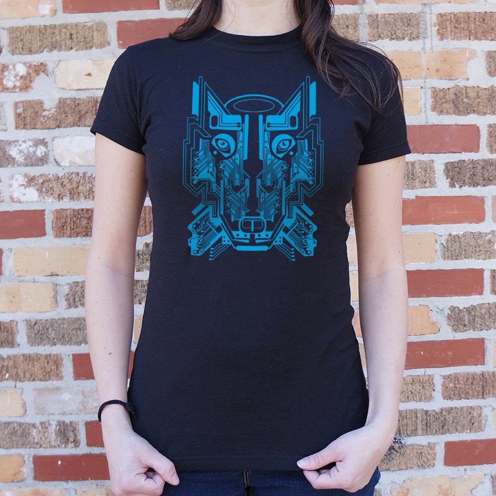 Circuit Wolf Circuit Board Graphic