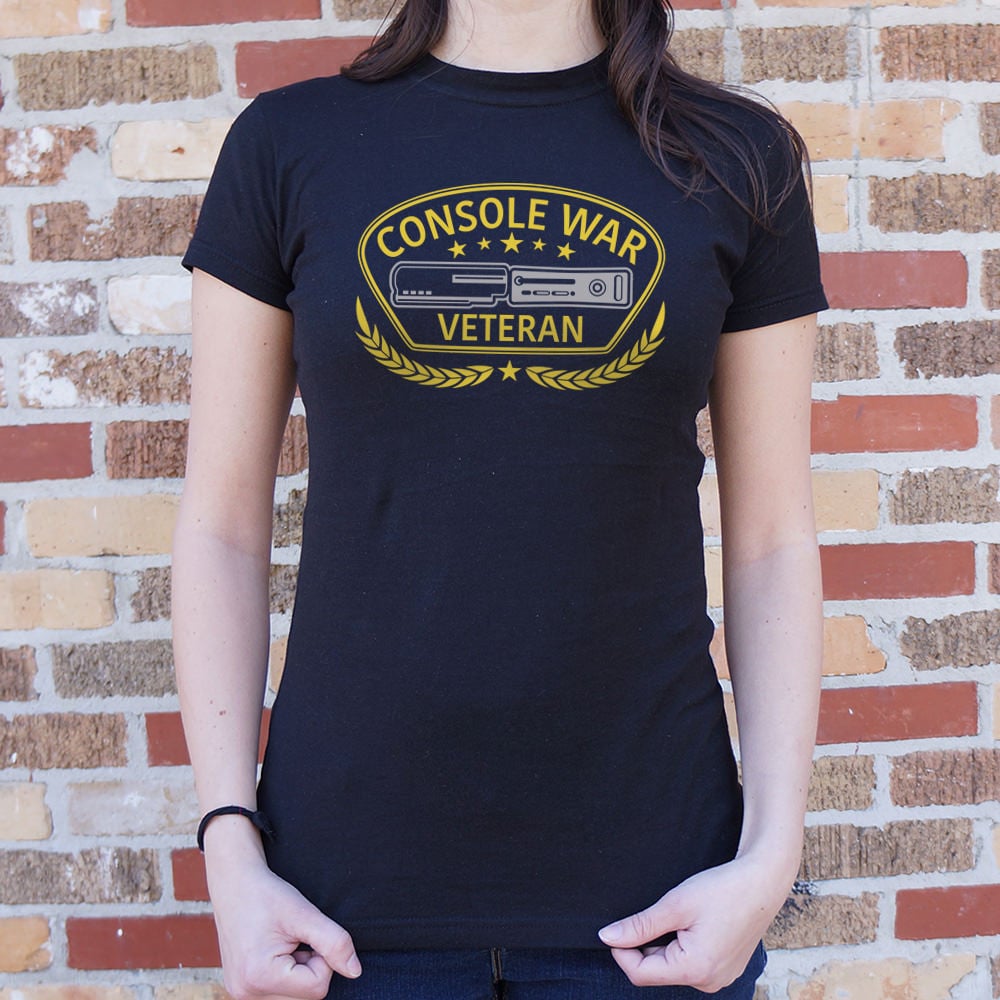 Console War Veteran Military Badge with Game Systems