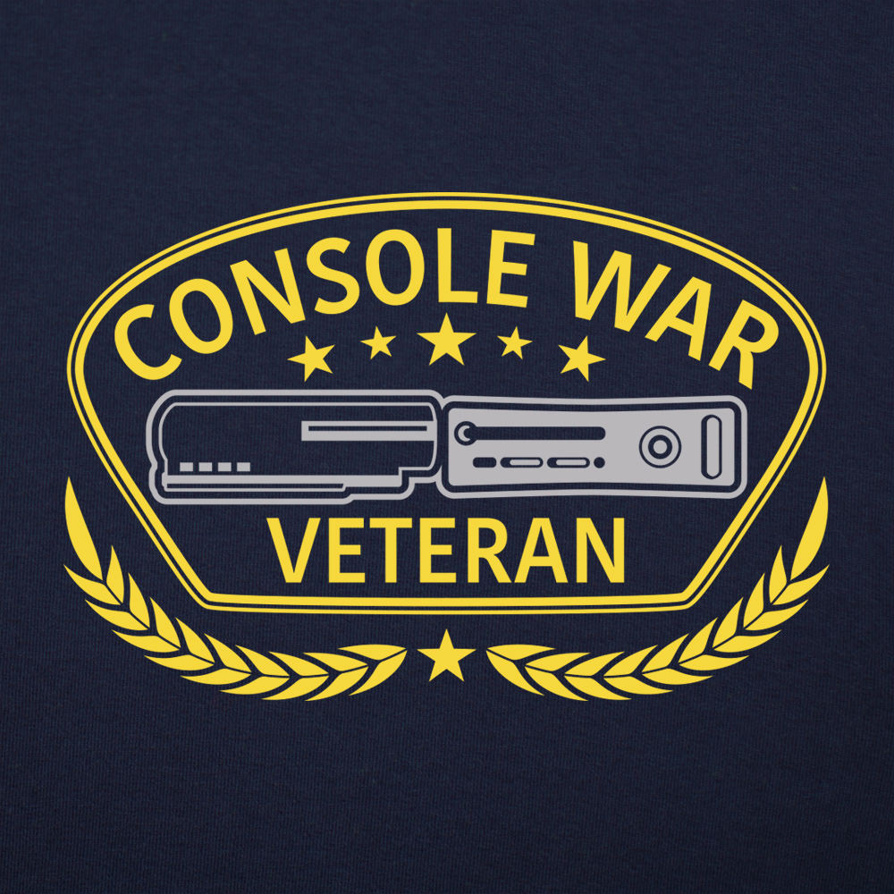 Console War Veteran Military Badge with Game Systems