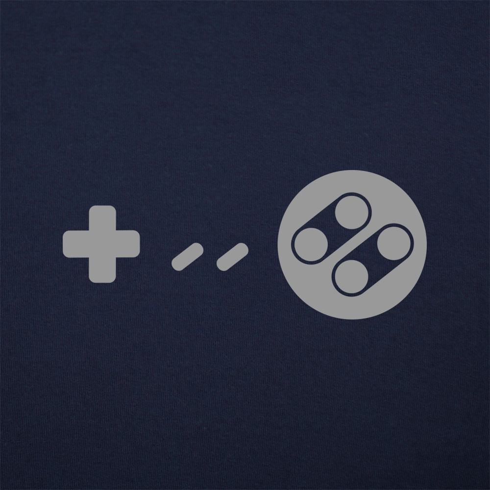 Retro Game Controller Symbols Graphic