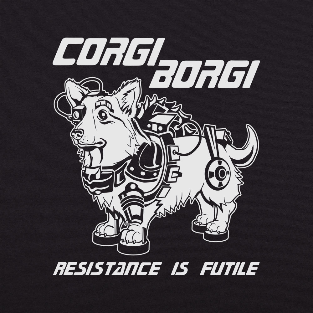 Corgi Borgi Cybernetic Robot Dog with Resistance is Futile