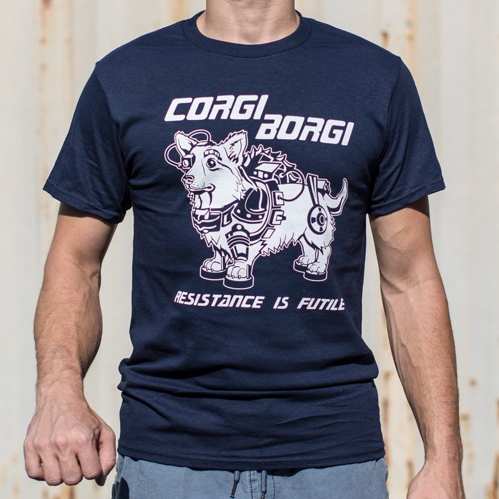 Corgi Borgi Cybernetic Robot Dog with Resistance is Futile