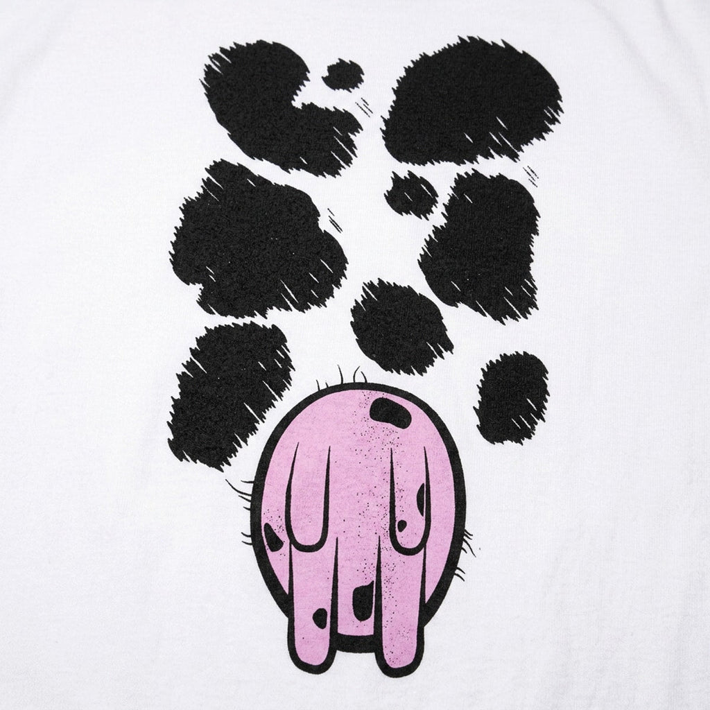 Cow Costume with Udder and Spots Print