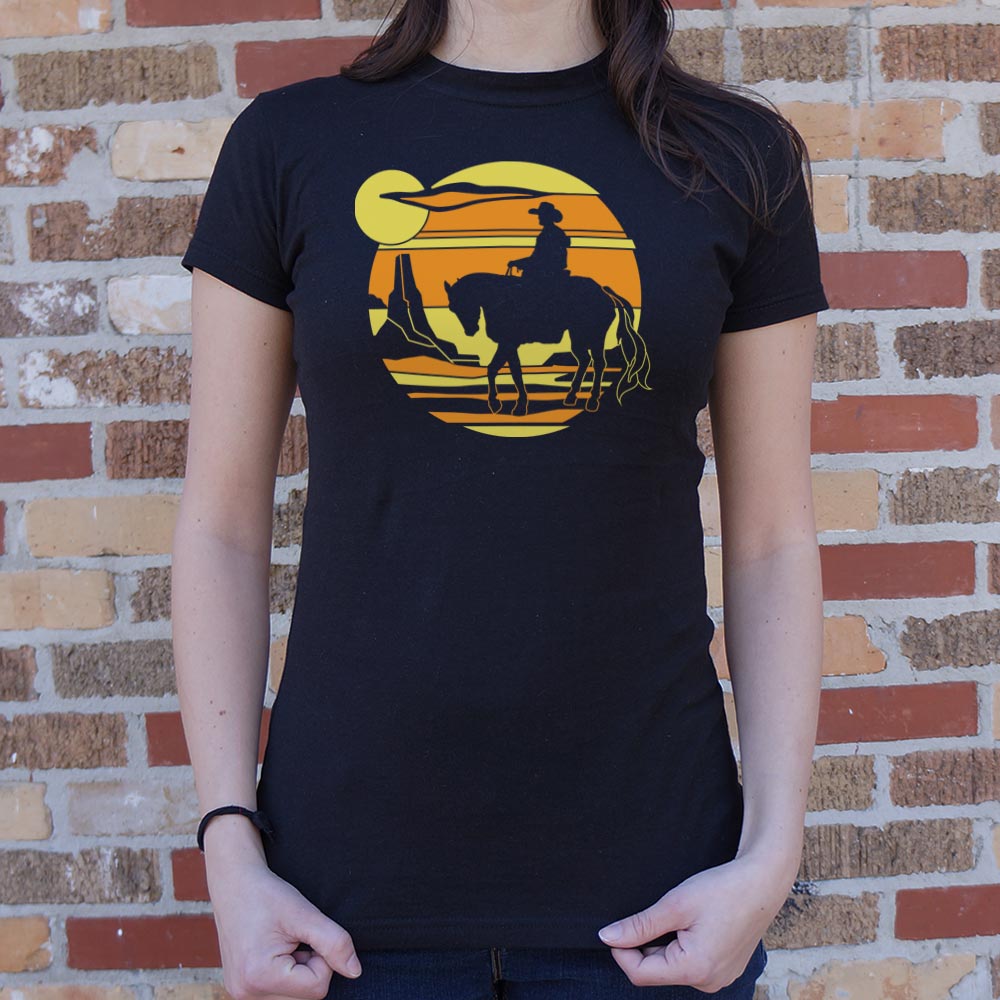 Cowboy Sunset Graphic