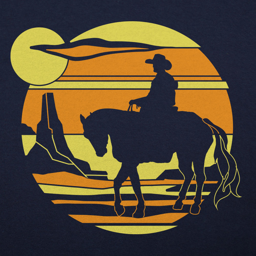 Cowboy Sunset Graphic