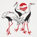 Japanese Cranes Graphic