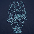Crystal Rose Mystic Moon and Crystals Design