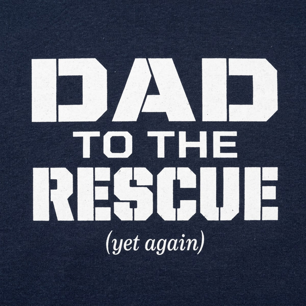 Dad To The Rescue Superhero Dad Design