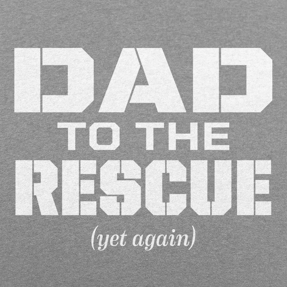Dad To The Rescue Superhero Dad Design
