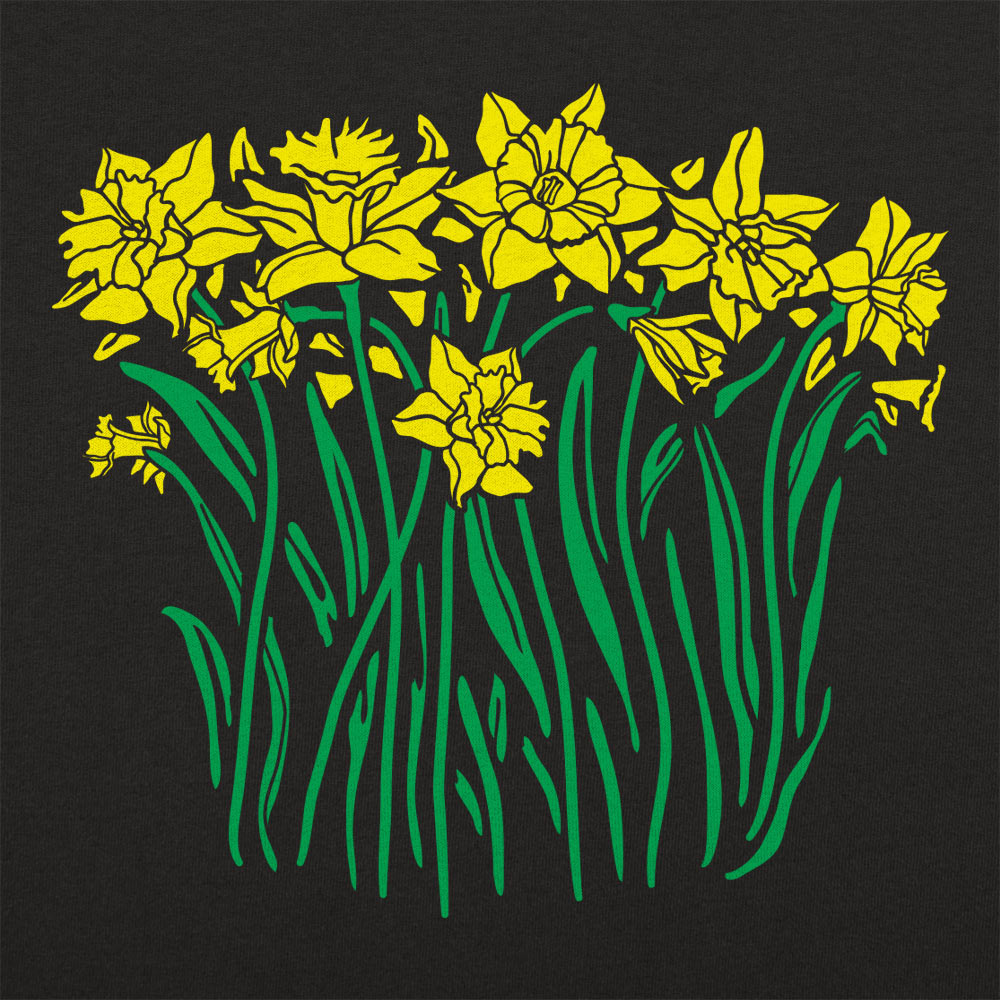 Daffodils Blooming Graphic