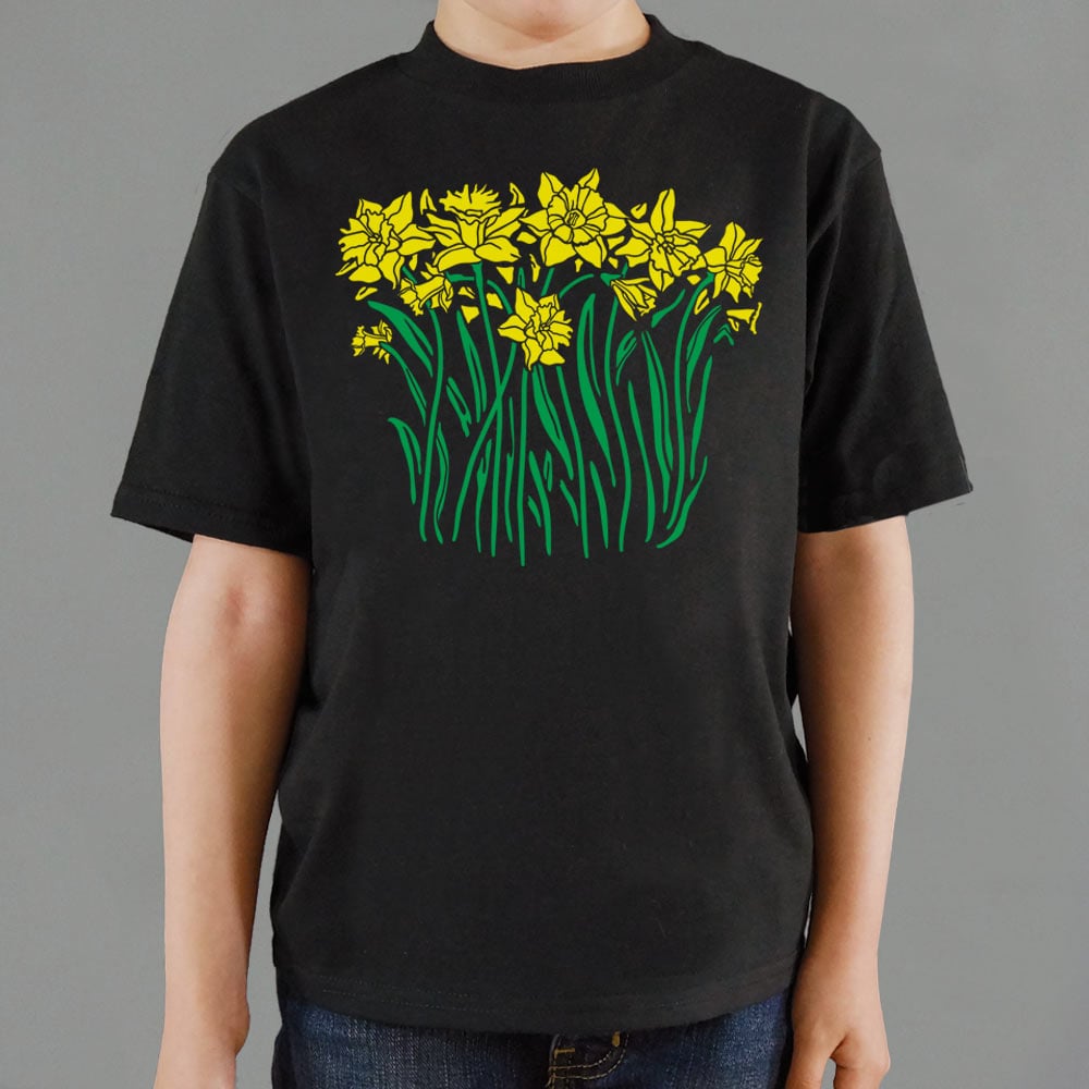 Daffodils Blooming Graphic