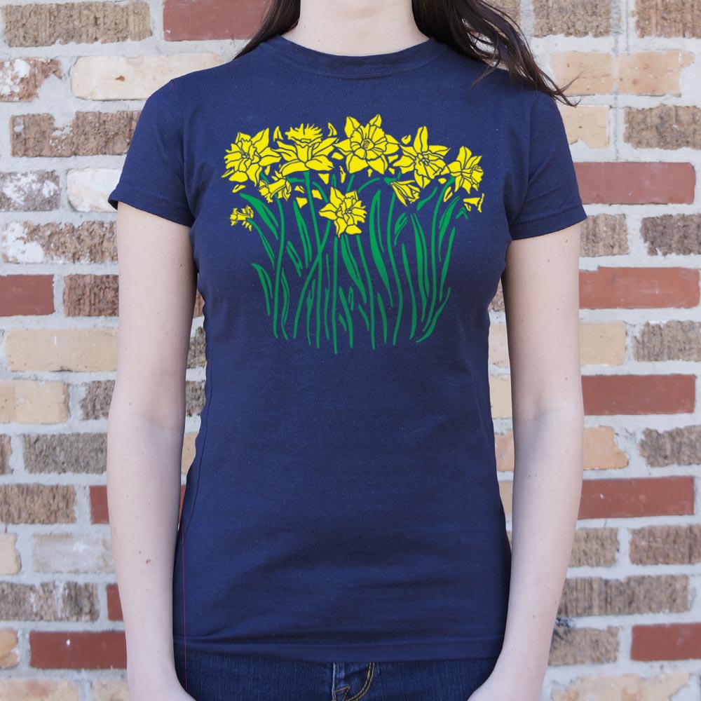 Daffodils Blooming Graphic