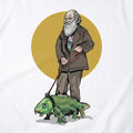 Darwin Walking a Fish Legged Evolution Creature