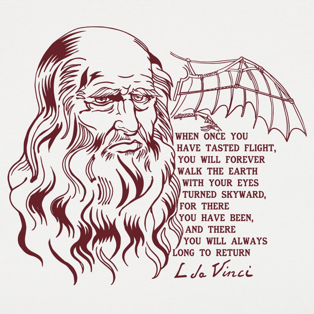 Leonardo Da Vinci Flight Quote