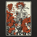 Dead and Roses Skeleton Retro Graphic