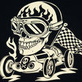Death Race Skull Racer Graphic