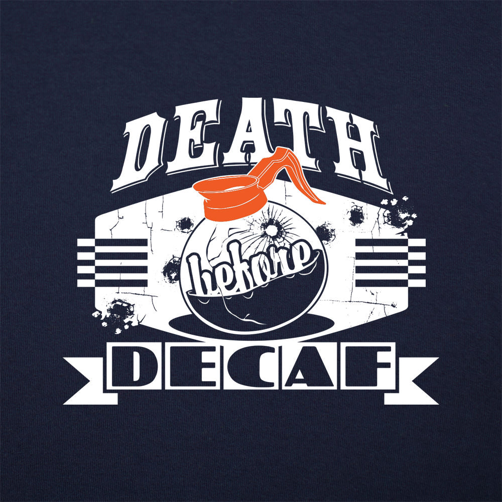 Death Before Decaf Coffee Pot Design
