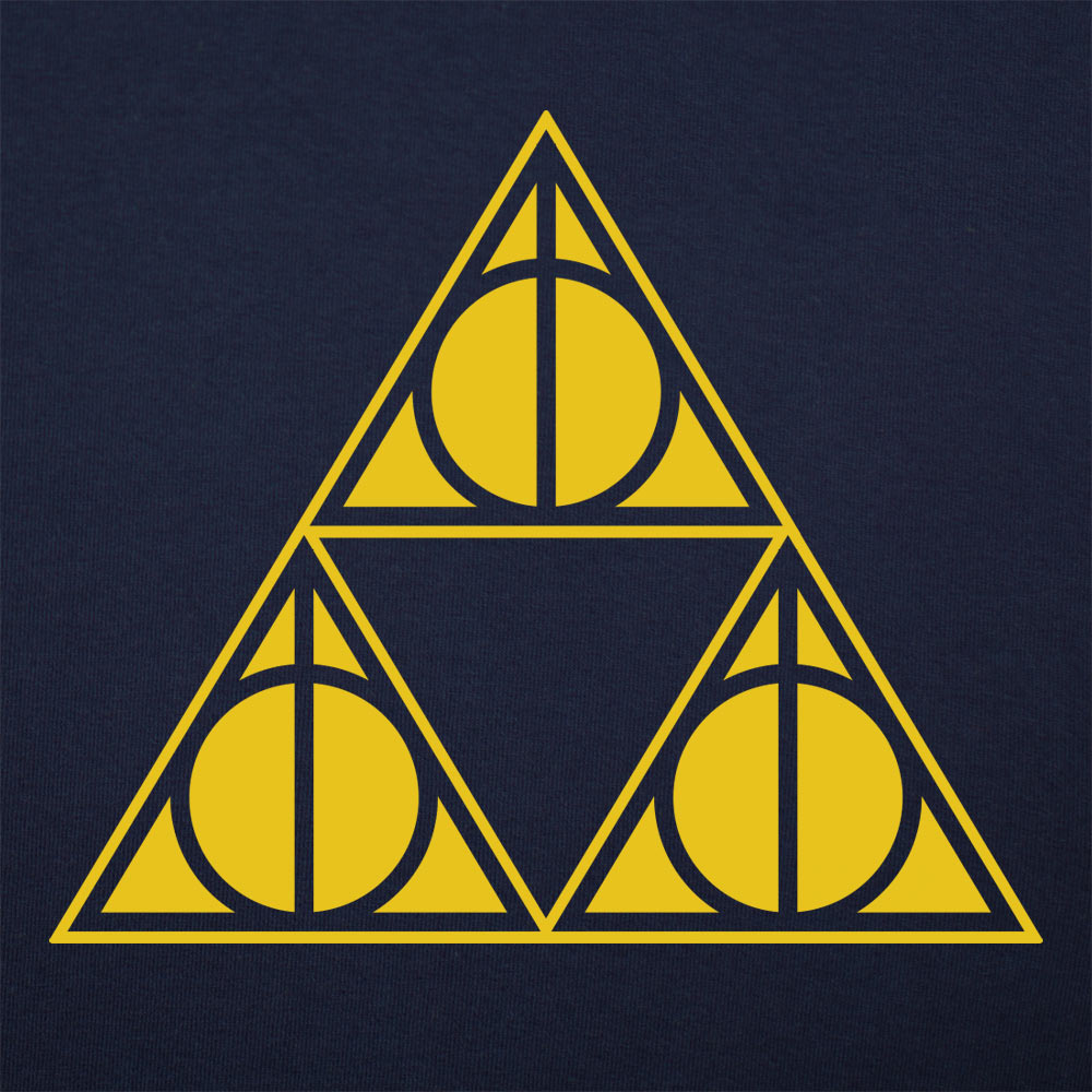 Deathly Triforce Relic Video Game Mashup