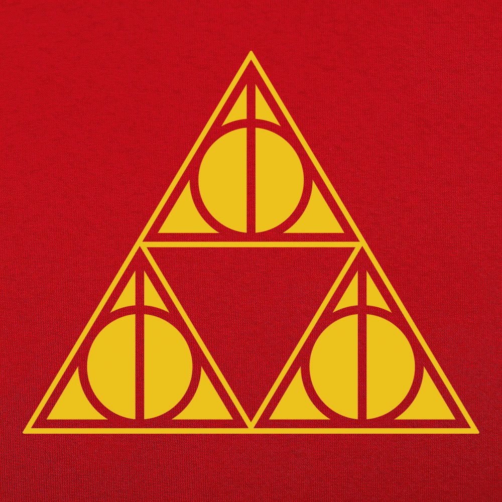 Deathly Triforce Relic Video Game Mashup