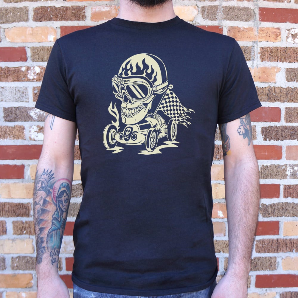 Death Race Skull Racer Graphic