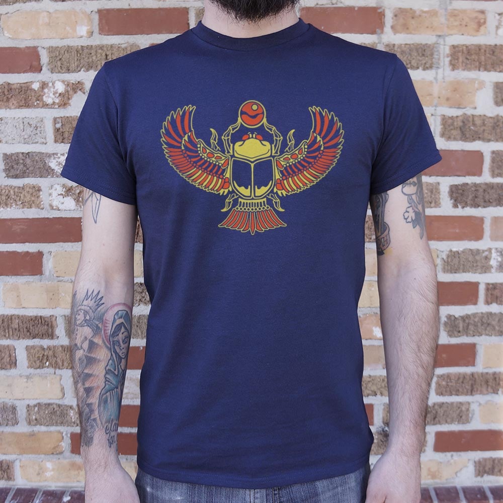 Desert Scarab Winged Egyptian Beetle Graphic