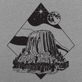 Devil's Tower Retro Graphic