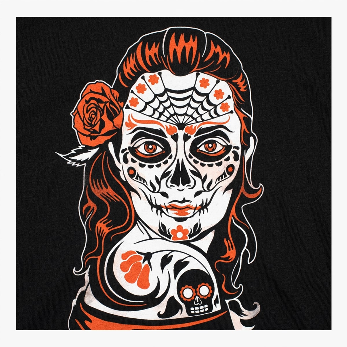 Dia De Los Muertos Sugar Skull Graphic
