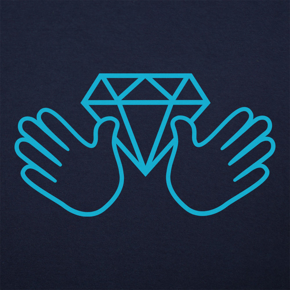 Diamond Hands Stubborn Investor Graphic
